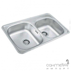 Кухонна мийка Ukinox Comfort COL 780.480 18 GT 8K L лівостороння