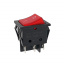 Кнопка АВаТар широкая 1-я 6 контактов красная с подсветкой 25А(при 220В) Черкаси