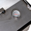 Коптильня горячего копчения 1 мм 450х260х210 мм с термометром (РК-242512) Дзензелевка