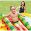 Детский надувной бассейн с горкой игровой центр Intex 57158 Веселые Фрукты Разноцветный (bint_57158) Черкаси