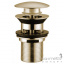 Донный клапан Click-Clack переполнения регулируемый Bugnatese Accessori RICDO19274 золото Житомир