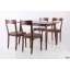 Обеденная группа деревянной мебели АМФ стол-стул Виндзор-Ричард коричневые Киев