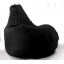 Кресло мешок груша Beans Bag Оксфорд Стронг 100 х 140 см Черный (hub_pbew3r) Луцьк