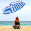 Пляжный зонт с регулируемой высотой и наклоном Springos 180 см BU0008 Полтава