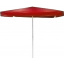 Зонт пляжный, садовый складной Stenson MH-0045, 2.5x2.5м, квадратный, красный Львов