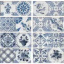 Клинкерная плитка декор 12x25 Gres de Aragon Retro Azul Ужгород