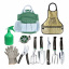 Набор садовый Lesko CG-6011 из 11 предметов с сумкой и фартухом (4471-13781) Ивано-Франковск
