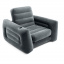 Надувное кресло Intex 66551, 224 х 117 х 66 см Черное Тернопіль