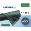 Полімерна сітка Karatzis для затінення 65% 4х50 м зелена Одеса