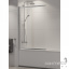 Шторка для ванни New Trendy Sensi P-0038 профіль хром / прозоре скло Вінниця