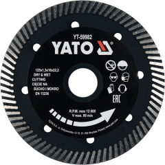 Диск отрезной Yato 125x1.3x10x22.2мм (YT-59982) Луцьк