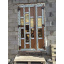 Входная дверь двустворчатая 1300x2100 мм, монтажная ширина 60 мм, профиль WDS Ekipazh Ultra 60 Золотой Дуб Луцк