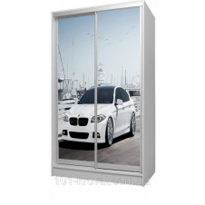 Шафа купе з двома дверима дитяча 120х180х60 BMW GT