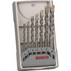 Набор сверл Bosch X-Pro CYL-3 Silver Perc 7 шт. (2607017082) Кропивницький