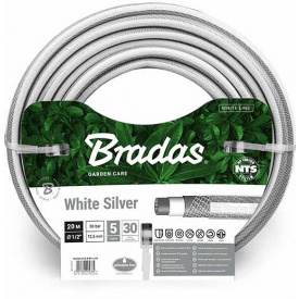 Шланг для полива Bradas NTS WHITE SILVER 1/2 дюйм - 50м (WWS1/250)