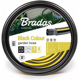 Шланг для полива Bradas BLACK COLOUR 1/2 дюйм 50м (WBC1/250)