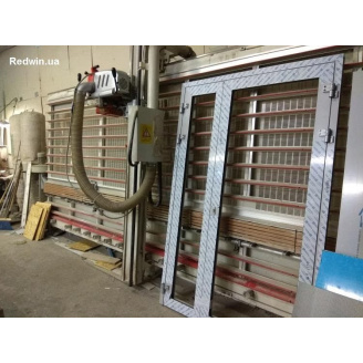 Двери входные окна из алюминия с надежными петлями и замками GU (Германия)