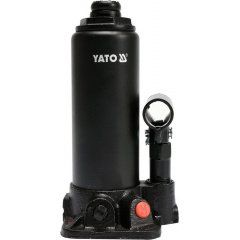 Домкрат гидравлический бутылочный Yato 3 т 194х374 мм (YT-17001) Івано-Франківськ