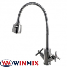 Смеситель для кухни Ухо рефлекторный Winmix ДВ (Chr-011R) Польша (нержавеющая сталь)