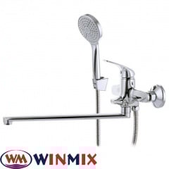 Смеситель для ванны короткий нос Winmix Аура Премиум Евро (Chr-009) Польша Одесса