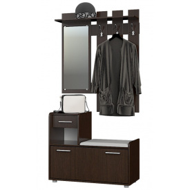 Прихожая Эверест Тандем Венге темный