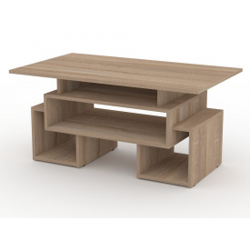 Стол журнальный Компанит Тандем Дуб сонома (12015)