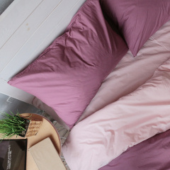 Комплект постельного белья Хлопковые Традиции Евро 200x220 Фиолетово-розовый (PF042_евро) Одеса