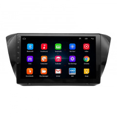 Штатная автомобильная 10" магнитола Lesko Skoda Superb 3 2015-2019г. память 1/16 GB Can модуль GPS Android (5608-16732) Ужгород