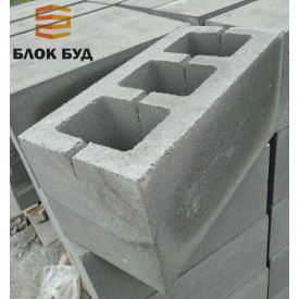 Блок будівельний 190х190х390 мм