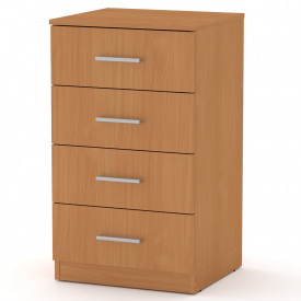 Комод Компанит 4А Бук (49х45х85 см)