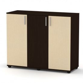Комод Компанит 3Д Венге комби (120х45х99 см)