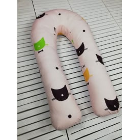 Подушка для беременных Beans Bag Подкова "Котики"