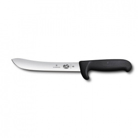 Кухонный нож Victorinox Fibrox Butcher лезвие 18 см Черный (5.7603.18L)