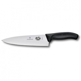 Кухонный нож Victorinox SwissClassic разделочный 20см Черный (6.8063.20)
