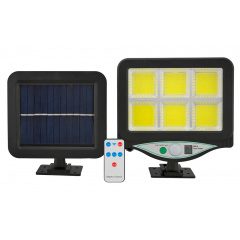 Фонарь уличный светильник аккумуляторный Bialong 2200mA с пультом на солнечной батарее LED Solar Street Light BK128 Черкассы