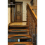 Виготовлення дерев`яних сходів в будинок на другий поверх на больцах в тятиву Житомир