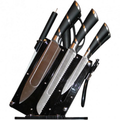 Кухонный набор ножей Edenberg 9в1 на подставке (EB-3613) Одесса