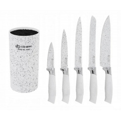Набор ножей с подставкой 6 предметов Edenberg EB-5103W Одесса
