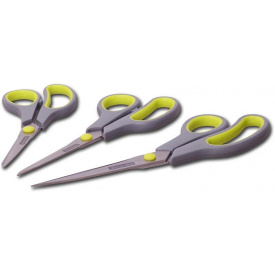 Набор кухонных ножниц Kamille 19.2 см 21.5 см и 24.5 см с нескользящими ручками (psg_KM-5186)