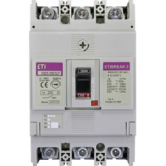 Автоматический выключатель ETI ETIBREAK EB2S 250/3LF 250A 3P 16kA (с фикс. настройками защиты) Львов
