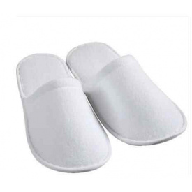 Одноразовые махровые тапочки для отелей Luxyart Белый 100 шт (ZF-035)