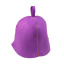 Банна шапка Luxyart штучний фетр Фіолетовий (LС-411) Одеса