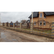 Забор кованый ЧП Брама Авраам