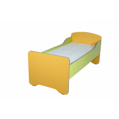 Кровать Мебель UA детский сад без матраца с высокими перилами Желто-зеленый (43884) Одесса