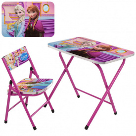 Столик со стульчиком складной Bambi Frozen A19-FR Purple (US00164)