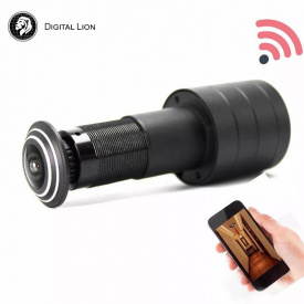Wifi Видеоглазок Digital LIon DE178 с датчиком движения и записью | iOS и Android