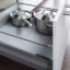 Антискользящий защитный коврик для кухонных полок и ящиков 1,2х0,5 м серый MVM DM-1200 G Київ