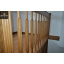 Изготовление деревянной лестницы на больцах с двумя выходами Николаев