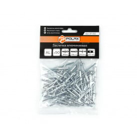 Заклепки вытяжные алюминиевые 4 х 16 мм Polax (37-012)