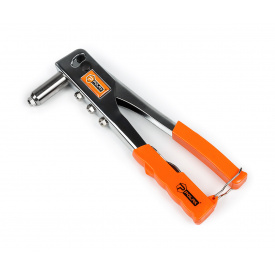 Пистолет заклепочный заклепочник ручной Polax 2.4-4.8 мм хромированный (37-001)